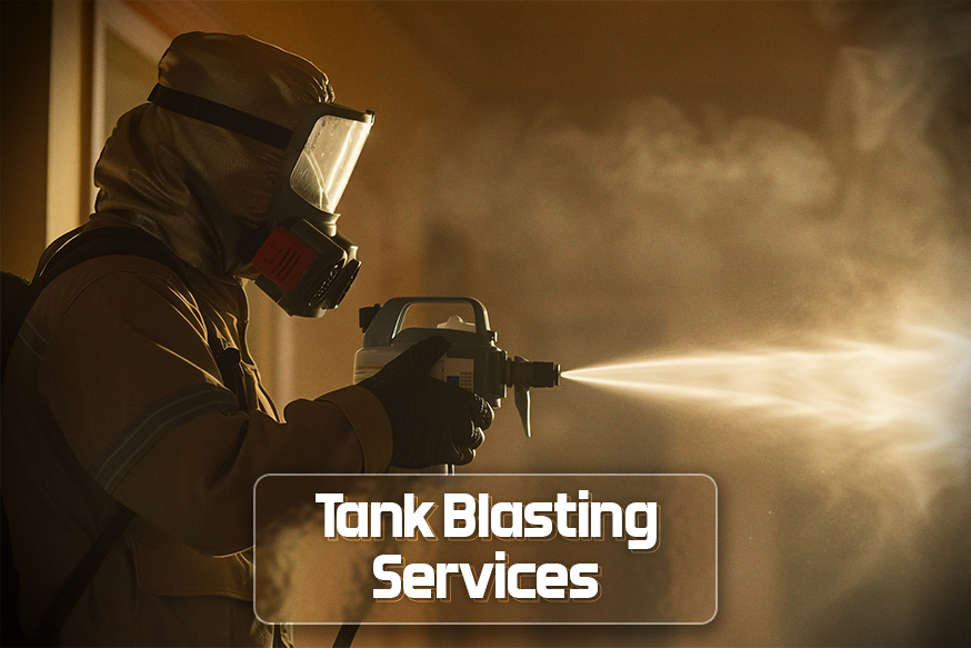 Tank blasting services