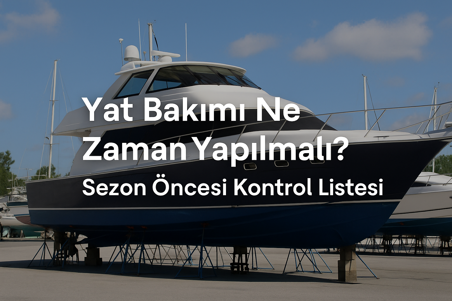 Yat Bakımı Ne Zaman Yapılmalı? Sezon Öncesi Kontrol Listesi